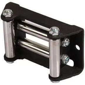 4-7/8 inch Winch Roller Fairlead 4 Way 4-7/8" Universal Mount Cable Guide Heavy Duty Nut Disassembly ATV UTV 2000-3500 LBS