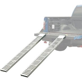 Rockland 72" x 9" Steel Loading Ramps for Motorcycle ATV Snow Blower, 1000 Capacity, 2PCS