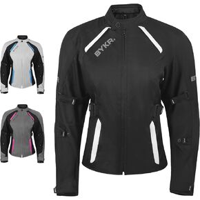 Womens Motorcycle Jacket For Women Ladies Motorsports Enduro Biker Adventure CE Armored Powersports Protective Jackets