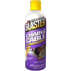 B'laster Long Lasting Chain and Cable Lubricant, 11 oz, Pack of 12