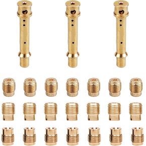 طقم نفاث مكربن ​​24 قطعة لـ Predator 212 cc Hemi Non-Hemi 032 033 034 035 036 037 038 و140 E-Tube، بديل طقم Carb Jet لما بعد البيع لهوندا GX140 GX160 GX200 in Kuwait