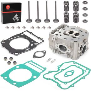 Engine Cylinder Head & Valve Kit for Polaris Sportsman Magnum Scrambler Big Boss Ranger 400 425 500 1995-2014