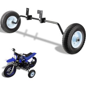 Dirt Bike Training Wheels Compatible with Honda XR50 CRF50 Z50 Z50R, Razor MX125 MX400 MX500 MX500, Yamaha PW50 TTR50, and Most 50CC 49cc Kids' Dirt Bike, Easy to Install