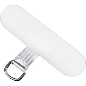 White Universal Phone Tether Tab Without Adhesive Phone Lanyard Replacement Part for Phone Strap Phone Tether Tab,Accessories，Cell Phone Lanyards and Wrist Straps