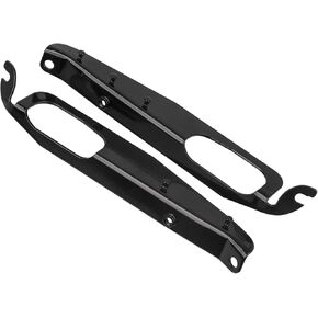 Black Batwing Inner Fairing Support Brackets For Harley Electra Glide Street Glide Tri Glide Ultra Classic
