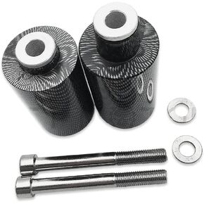 HTTMT MT219-039-CN No Cut Frame Slider Crash Protector Compatible with 2007 2008 Suzuki Gsxr 1000 Gsx-R Carbon