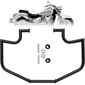 Crash Bar Engine Guard Highway Freeway Bar for Suzuki Volusia Boulevard 800 C50 M50 2000-2021 (Matte Black)