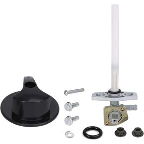 Fuel Tank Petcock and Lever Compatible with Honda TRX400EX TRX400X 1999-2014, Valve Switch