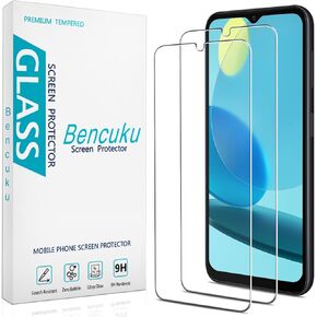 Bencuku by HPTech (2 Pack) Designed for Samsung Galaxy A14 5G Tempered Glass Screen Protector, Anti Scratch, Bubble Free