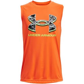 Under Armour Boys' Tech Graphic Muscle T-Shirt