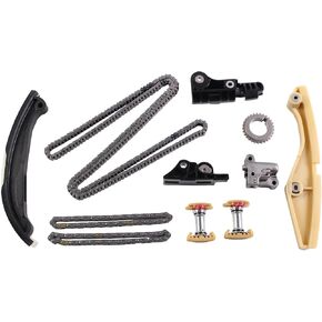 90738SA BA5Z6L266B Engine Timing Chain Kit Fit 2015-2017 for Ford Expedition, 2011-2016 F-150, 2016-2017 Police Interceptor Utility, for 2015-2017 Lincoln Navigator, 3.5L 3.7L V6