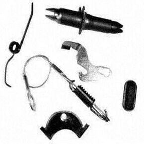 Raybestos R-Line Rear Drum Brake Shoe Self-Adjuster Repair Kit - For Select Year Ford Ranger, Jeep Liberty and Mazda B2300, B2500, B3000, B4000 Models (H2666)