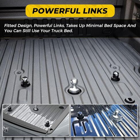 30137 مجموعة كرة وصلة عنق الإوزة بنظام Puck، كرة معقوفة 2-5/16 بوصة ومرساة سلسلة أمان، تناسب Ford F-250/F-350/F-450 Super Duty، شاحنات Nissan Titan XD، 30,000 رطل GTW / 7,500 رطل VTW in Kuwait