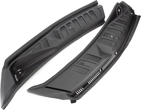 لوحة غطاء ممسحة الزجاج الأمامي متوافقة مع 2015-2020 Ford F150، لوحة إدخال ممسحة الزجاج الأمامي اليسرى واليمنى، بدون استبدال خراطيم الفوهات لFL3Z15022A69B in Kuwait