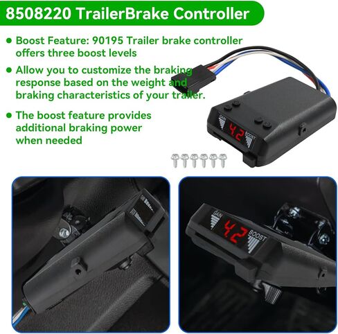 جهاز التحكم في فرامل المقطورة 8508220 Brake-EVN، مجموعة أدوات التحكم في الفرامل النسبية للمقطورات ذات 1-4 محاور، استبدال وحدة التحكم في التوصيل والتشغيل الكهربائي لـ Tekonsha 8508220 in Kuwait