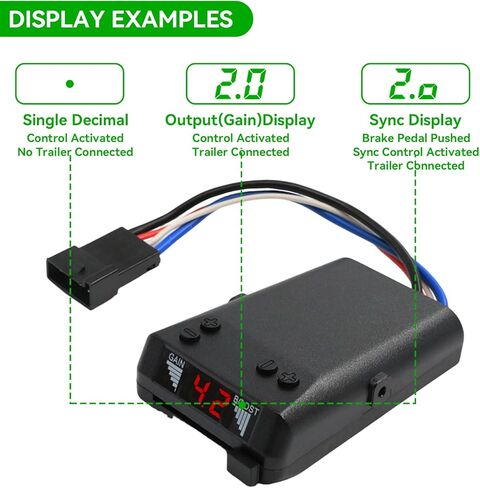 جهاز التحكم في فرامل المقطورة 8508220 Brake-EVN، مجموعة أدوات التحكم في الفرامل النسبية للمقطورات ذات 1-4 محاور، استبدال وحدة التحكم في التوصيل والتشغيل الكهربائي لـ Tekonsha 8508220 in Kuwait