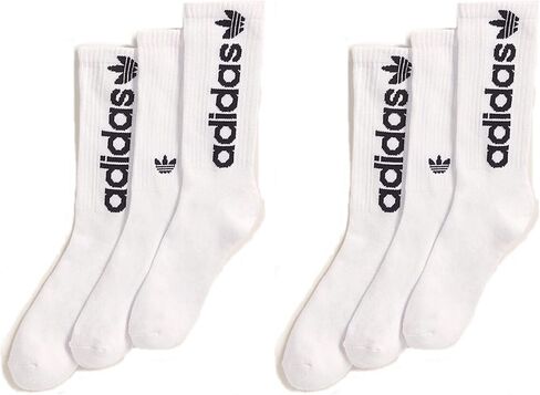 مجموعة جوارب رياضية للرجال من adidas مكونة من 6 قطع (الحذاء: 6-13) in Kuwait