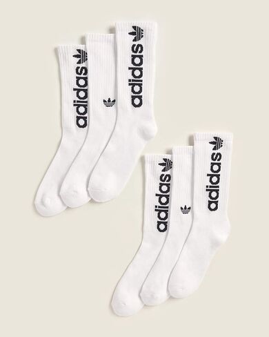 مجموعة جوارب رياضية للرجال من adidas مكونة من 6 قطع (الحذاء: 6-13) in Kuwait
