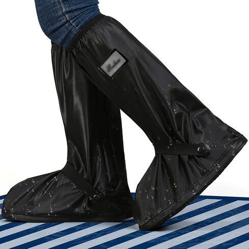 Waterproof Rain Boot Shoe Cover with Reflector for Outdoor Sports Hiking Climbing Camping Scooter Travel in Saudi Arabia