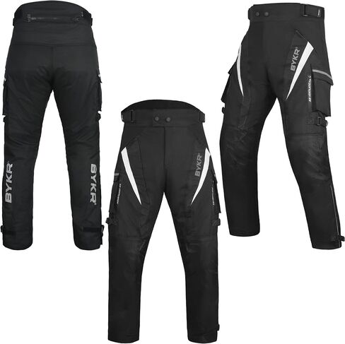 Motorcycle Pants for Men and Women Armored Cordura Overpants Enduro ATV Dual Sports Motocross Cargo Work Touring in Kuwait