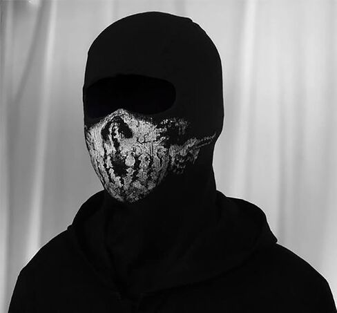 شبح بالاكلافا الهيكل العظمي قناع التزلج شبح الجمجمة قناع الوجه سمك القد هالوين مخيف قناع يندبروف قناع تأثيري للرياضة في الهواء الطلق in Kuwait