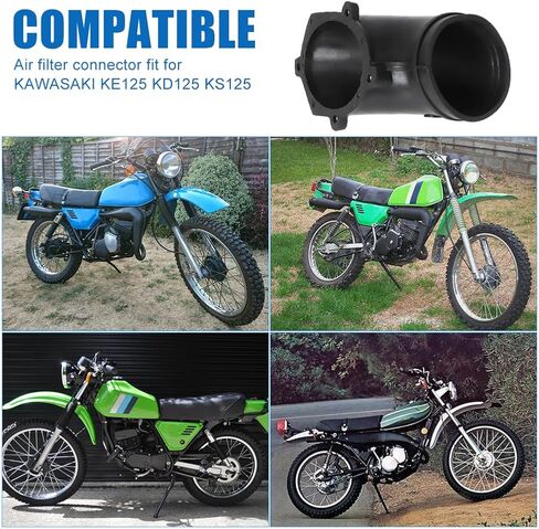 MOTOPARTY موصل منظف فلتر الهواء لـ KAWASAKI KE125 KD125 KS125 استبدال 11026-010 14073-1004 in Saudi Arabia