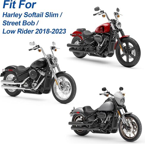 مسند قدم للركاب الخلفي مناسب لدراجة Harley Softail Street Bob FXBB، Low Rider FXLR وHeritage Classic 2018-2024 in Kuwait
