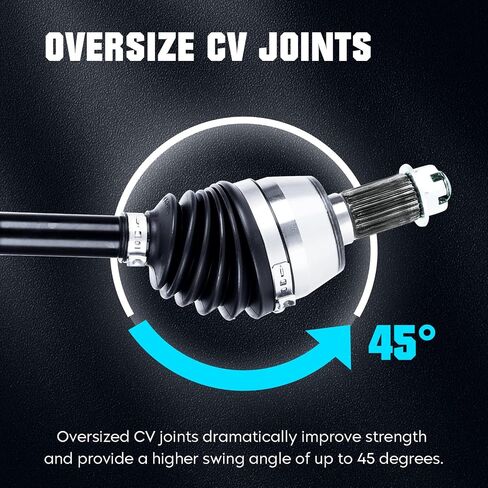 Heavy Duty Rear Left/Right Pair Axles for Polaris Sportsman 850/550/1000 Scrambler 850/1000 Forest 550/850 EFI Touring EPS/HO XP/Premium/SP/Touring SP/High Lifter Edition 2007-2020 in Saudi Arabia