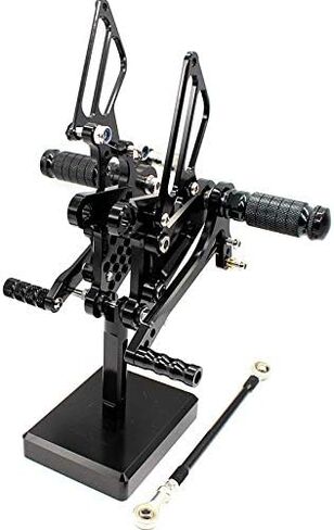 صالح كاواساكي نينجا 600 ZX6R ZX636 2009-2020 دراجة نارية Rearsets أوتاد القدم الخلفية مجموعات مسند القدم الفرامل التحول قابل للتعديل in Kuwait