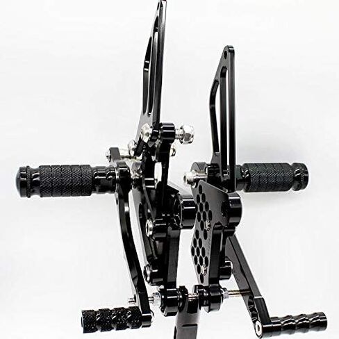 صالح كاواساكي نينجا 600 ZX6R ZX636 2009-2020 دراجة نارية Rearsets أوتاد القدم الخلفية مجموعات مسند القدم الفرامل التحول قابل للتعديل in Kuwait