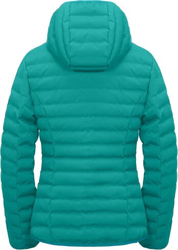 Little Donkey Andy Women's Warm Waterproof Puffer Jacket Hooded Windproof Winter Coat with Recycled Insulation in Kuwait