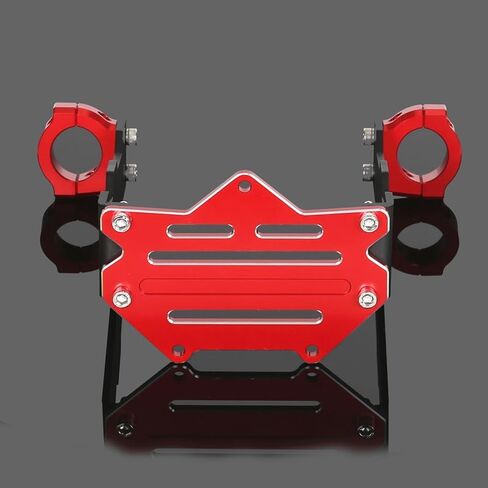 Compatible With MONKEY 125 2018-2024 CNC Lower Down Front Fender Mud Bracket Holder (Red) in Saudi Arabia