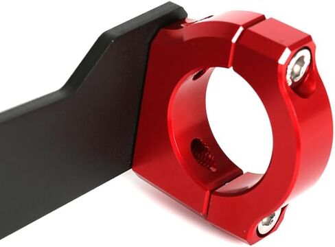 Compatible With MONKEY 125 2018-2024 CNC Lower Down Front Fender Mud Bracket Holder (Red) in Saudi Arabia