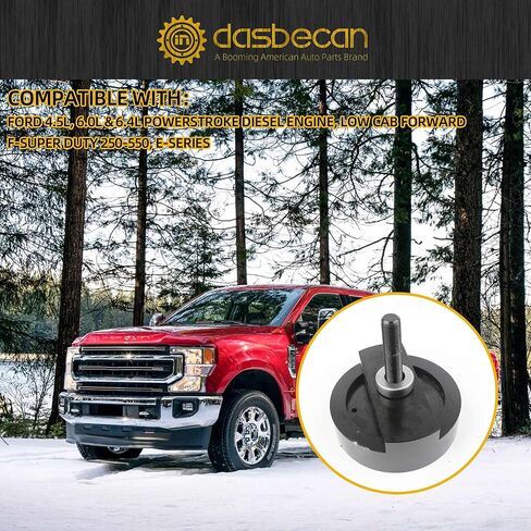 أداة تثبيت الختم الرئيسية للعمود المرفقي الخلفي من Dasbecan متوافقة مع محركات الديزل Ford 4.5L 6.0L 6.4L Powerstroke #303-770 in Saudi Arabia