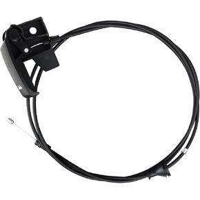 Hood Latch Release Cable with Handle Lever 912-014 15769412 15741109 Compatible with 1995-2000 Chevy GMC C1500 C2500 C3500 K1500 K2500 K3500 Suburban Tahoe Yukon Escalade Hood Parts