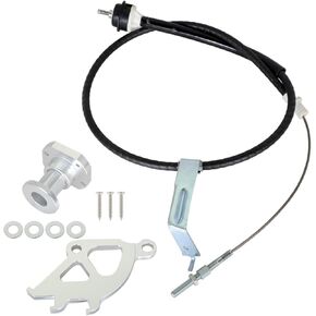 munirater Quadrant Clutch Cable and Firewall Adjuster Kit Replacement for 1996-2004 Mustang AMP-83004-125