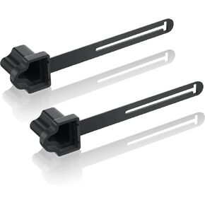 Feekoon 2 Pack 3 Prong Plug Protector for Engine Block Heater Cords, Weatherproof Extension Cord Plug Cover for Outside, Extension Cord End Cover Protector for 120 Volt Plugs