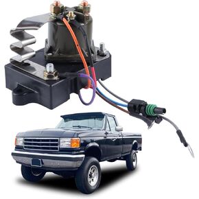 Glow Plug Module Controller Compatible with 1983-1994 Ford F-250/F-350 E-Series 6.9L/7.3L IDI Engine Replace# E7TZ-12B533-A F0TZ-12B533-A
