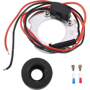 X AUTOHAUX 1244A Electronic Ignition Kit for 12 Volt Negative Ground Systems Points-to-Electronic Kit