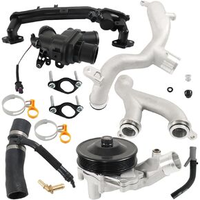labwork Cooling System Replace Kit Replacement for 2010-2021 Jaguar Land Rover 5.0 V8