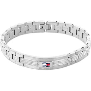 Tommy Hilfiger 2790420 Men's Jewelry Ionic Plated Black Steel Link Bracelet Color: Black