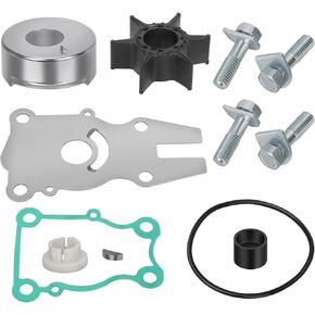 Water Pump Impeller Repair Kit for Yamaha Outboard 40HP 50HP 60HP 1995-Up 40/50/60/C40/P40/C50/F50/P50/F60 OEM# 63D-W0078-01-00 63D-W0078-00-00 63D-W0078-03-00