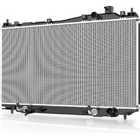 AUTOSAVER88 Radiator Compatible with Civic Aluminum Radiator ENG D17‎A1/A2/A6/A7, 19010-PLM-A01, 19010-PLM-A51, 19010-PMM-A51，19010-PMM-A52
