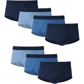 Hanes mens Tagless Briefs, Soft Moisture Wicking Underwear, Tagless, 7-pack