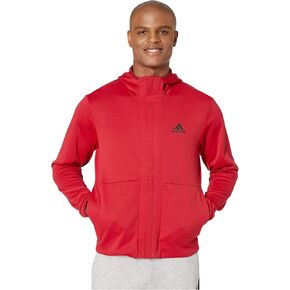 adidas Men's Team Issue Full-Zip Hooded Sweatshirt