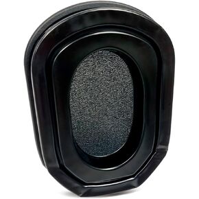 Walker's Gel Ear Pads for Razor & XCEL Hearing Protection Earmuffs | Increased Sealing Snap-On Easy Installation Cooling Gel Filled Black Ear Cup Replacement Pad