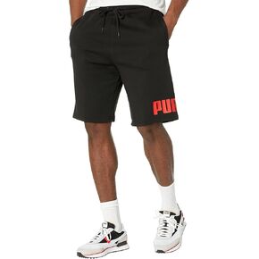PUMA Men's Essentials Big Logo Fleece 10" Shorts