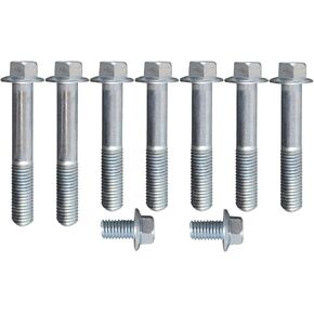 ICT Billet Engine to Transmission Bolt Kit Compatible with Mustang GT 4.6L T5 Manual Trans Kit Set 205 551205