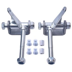 Steering Spindle Bracket Set 5/8" Axle Kingpin 4-1/2" Long for Go Kart 212cc 196cc 6.5hp 13hp 15hp 420cc 301cc Manco Azusa Yerf-Dog Right and Left