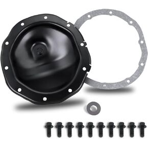 697-706 Rear Differential Cover with Gasket & Magnet and 10 screws Replacement for Chevrolet Silverado 1500 1999-2008 Suburban 1500 Tahoe Blazer S10 GMC Jimmy Sonoma Yukon Escalade Replace 15290822
